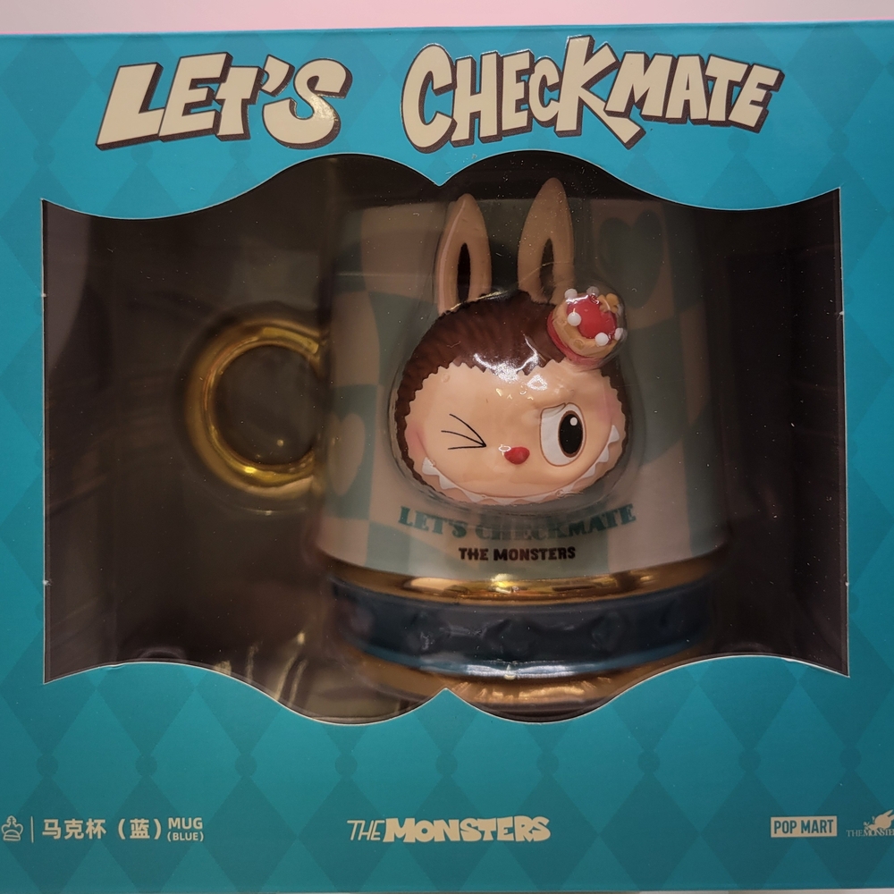 The Monsters Let's Checkmate Series-Mug LABUBU NWT